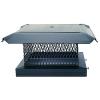 Homesaver Pro 8in x 8in Galvanized Cap - 3/4" Mesh